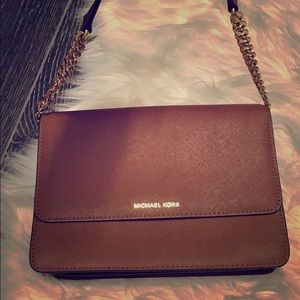 Michael Kors Jet set leather Crossbody Bag